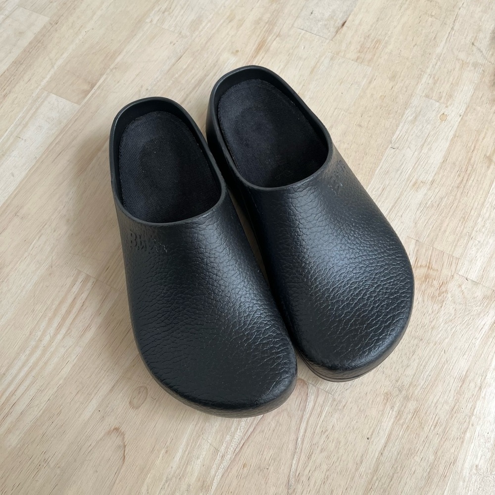 Birkenstock Super-Birki, Black, US W9